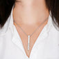 Personalized 4 Side Engraved Stick Necklace