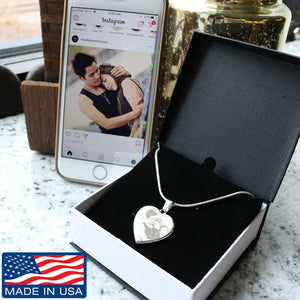 Personalized Luxury Necklace - Custom Photo & Engraving